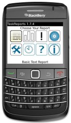 TaskReports for BlackBerry Wireless Handheld