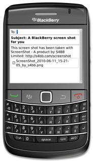 Emailing Screen shots