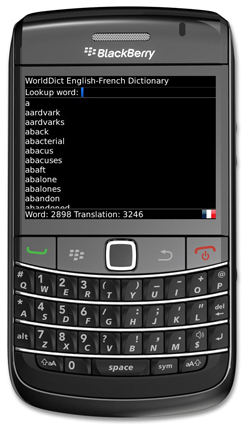 WorldDict French