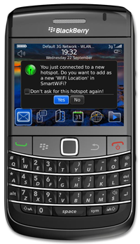 SmartWifi for BlackBerry - The smartest way to save battery power