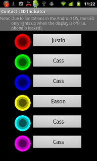 Contact LED Indicator