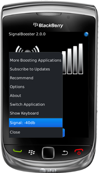 Signal Booster for BlackBerry smartphone