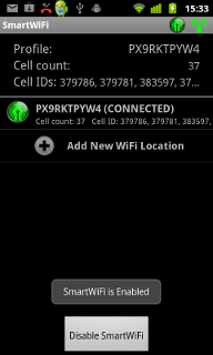 SmartWifi for Android - The smartest way to save battery power