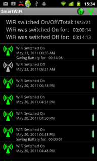 SmartWifi for Android - The smartest way to save battery power