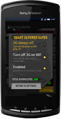 Battery Booster for Android - The smartest way to save battery power