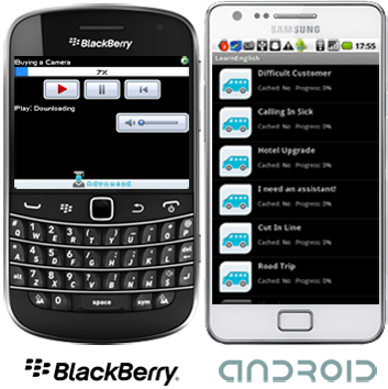 Learn Spanish for BlackBerry and Android Smartphones