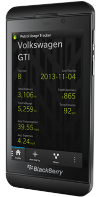 Petrol Usage Tracker