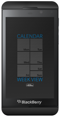 Calendar Week View